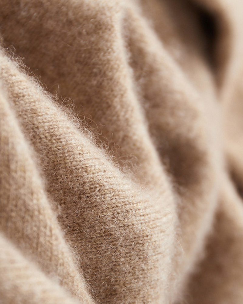 100% CASHMERE HOODIE