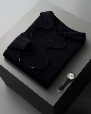 100% CASHMERE HOODIE