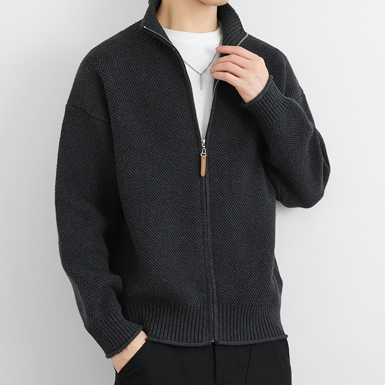 LINEAGE WAFFLE KNIT JACKET