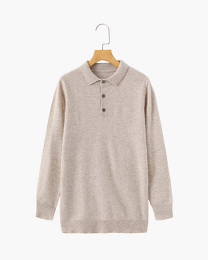 100% CASHMERE POLO