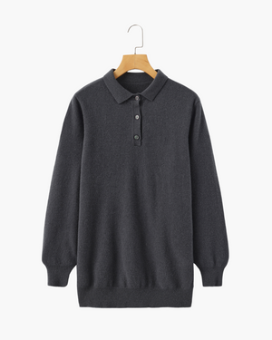 100% CASHMERE POLO
