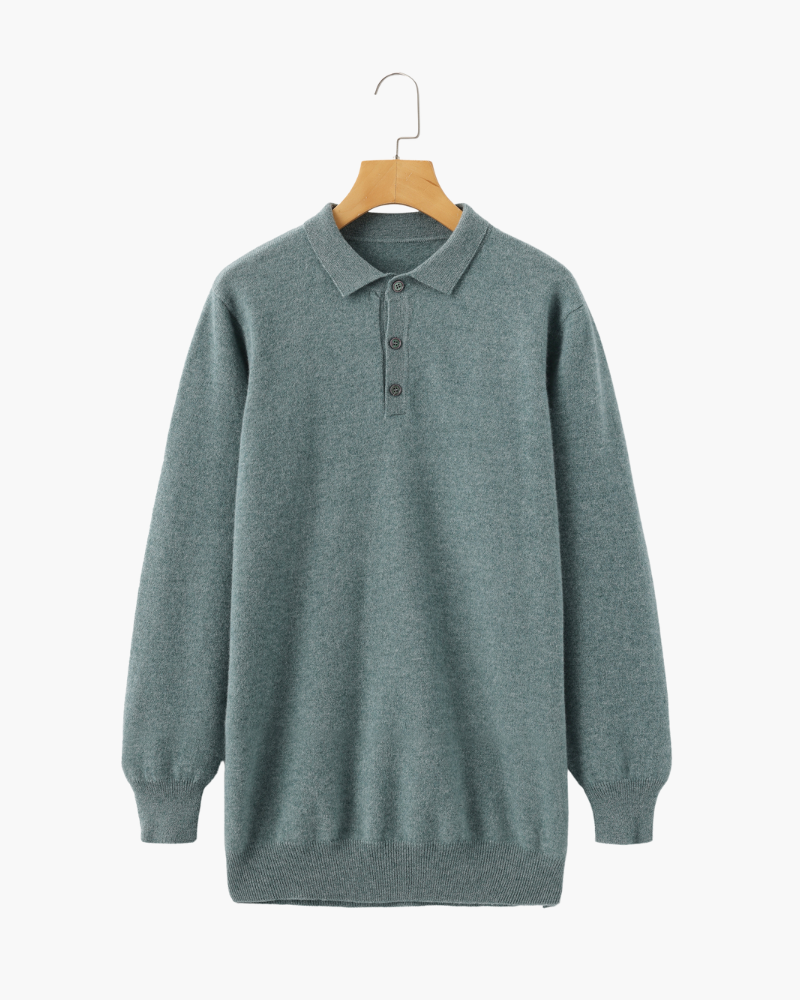 100% CASHMERE POLO