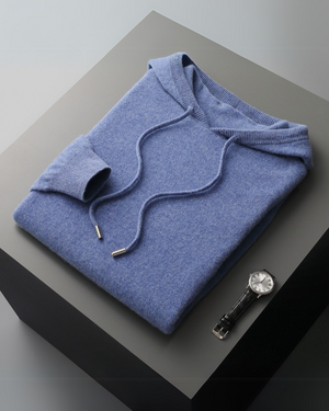 100% CASHMERE HOODIE