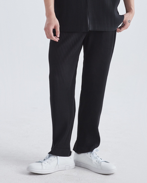RIBBED COTTON PANTS