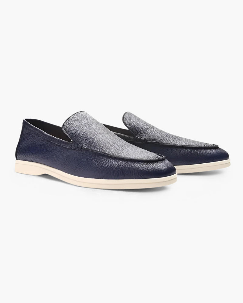 LINEAGE COWHIDE LEATHER LOAFERS