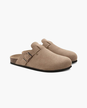 LINEAGE SUEDE CLOGS