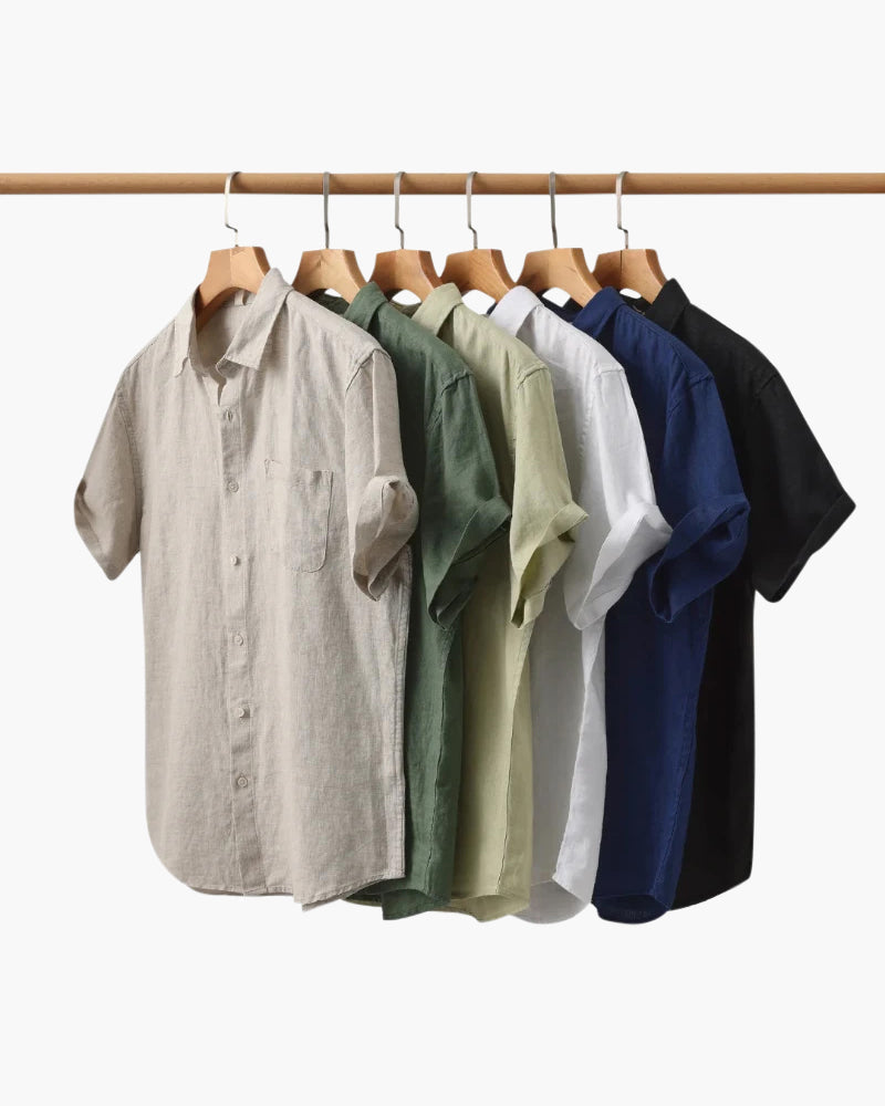 LINEN SHIRT (SHORT SLEEVE)