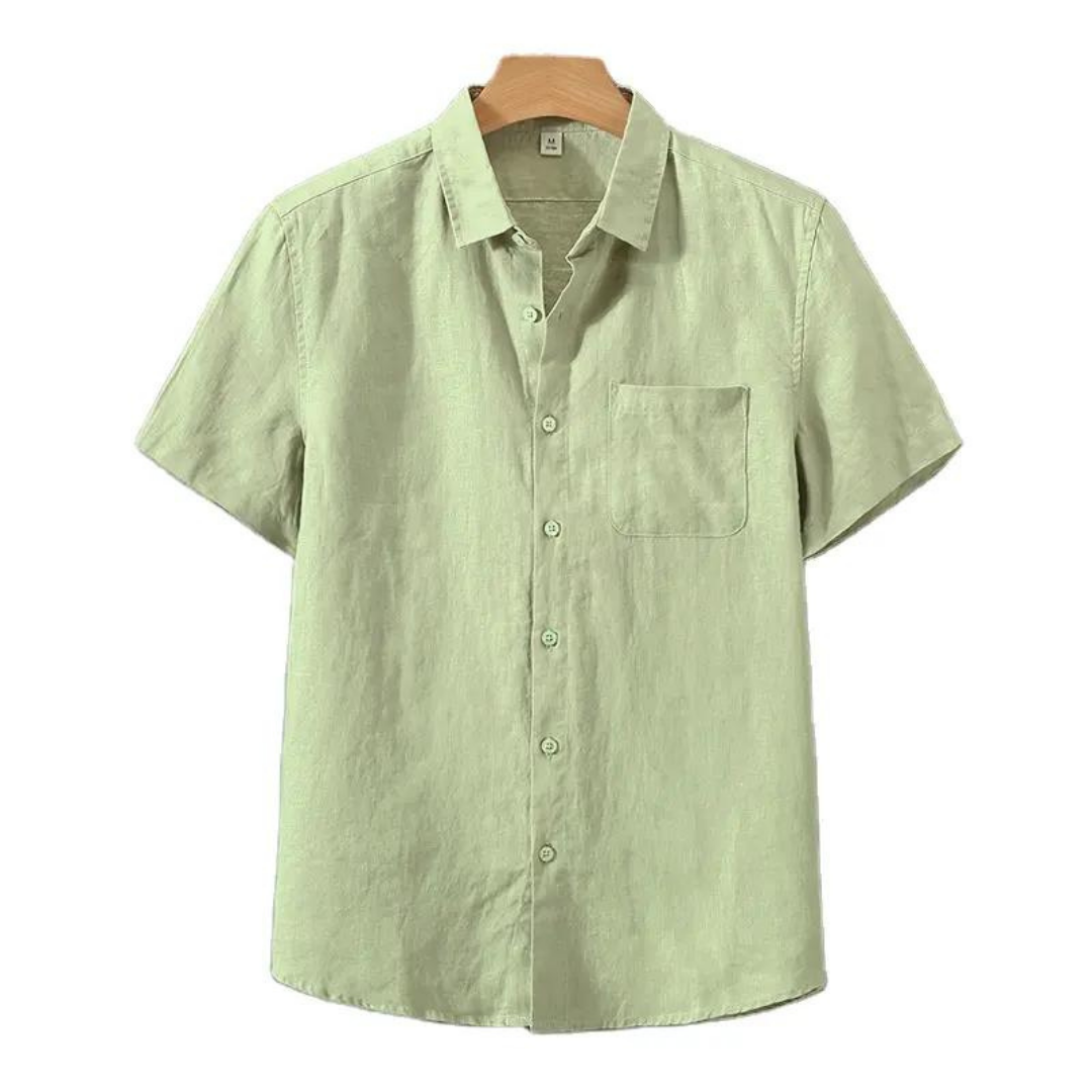 LINEN SHIRT (SHORT SLEEVE)