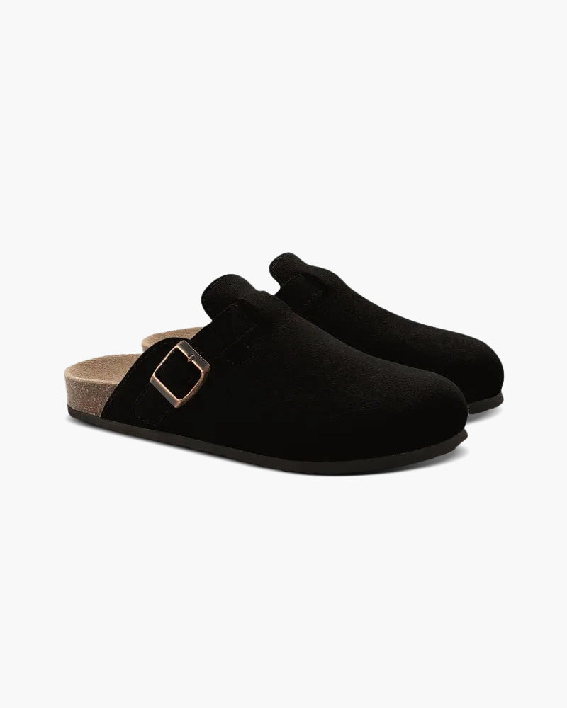 LINEAGE SUEDE CLOGS