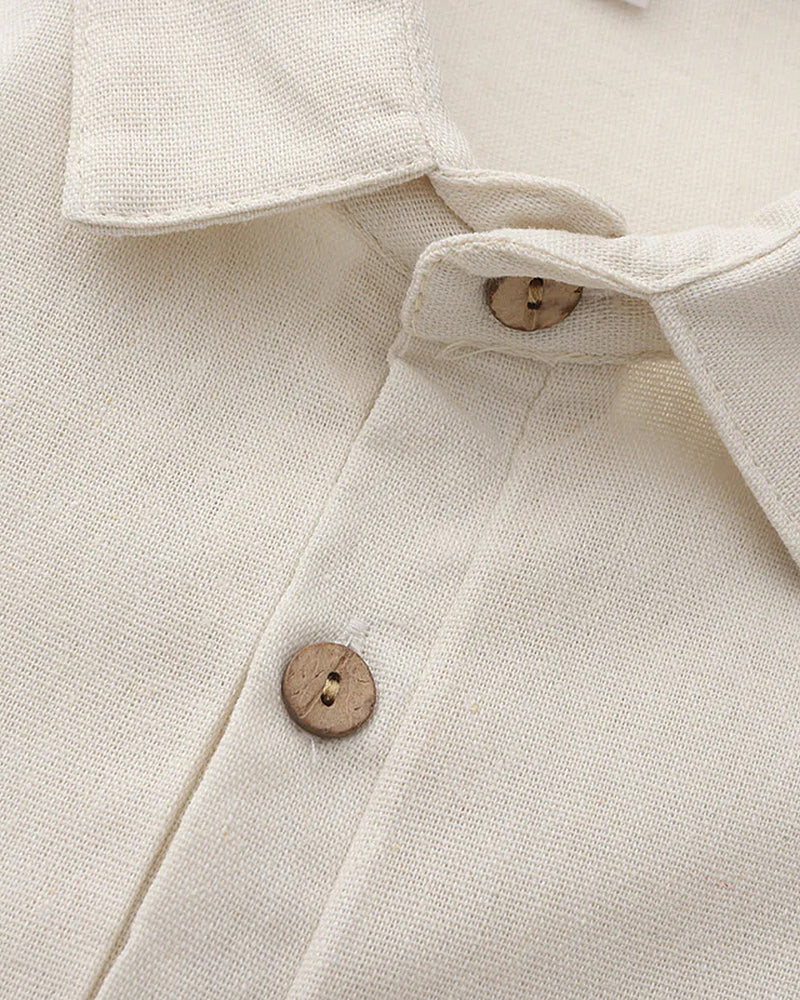 ESSENTIAL LINEN POLO