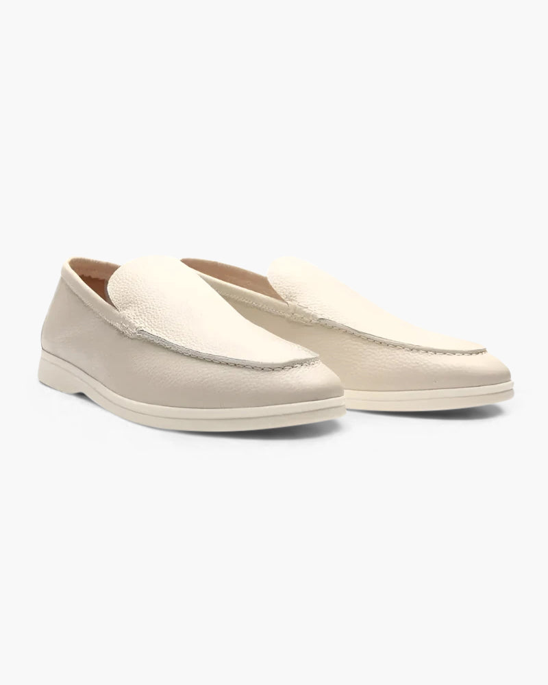 LINEAGE COWHIDE LEATHER LOAFERS