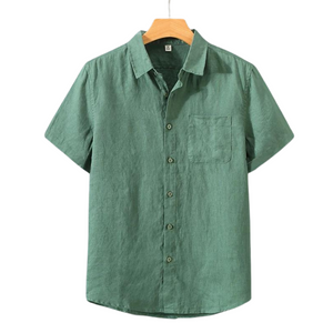 LINEN SHIRT (SHORT SLEEVE)