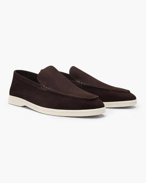 LINEAGE COWHIDE LEATHER LOAFERS