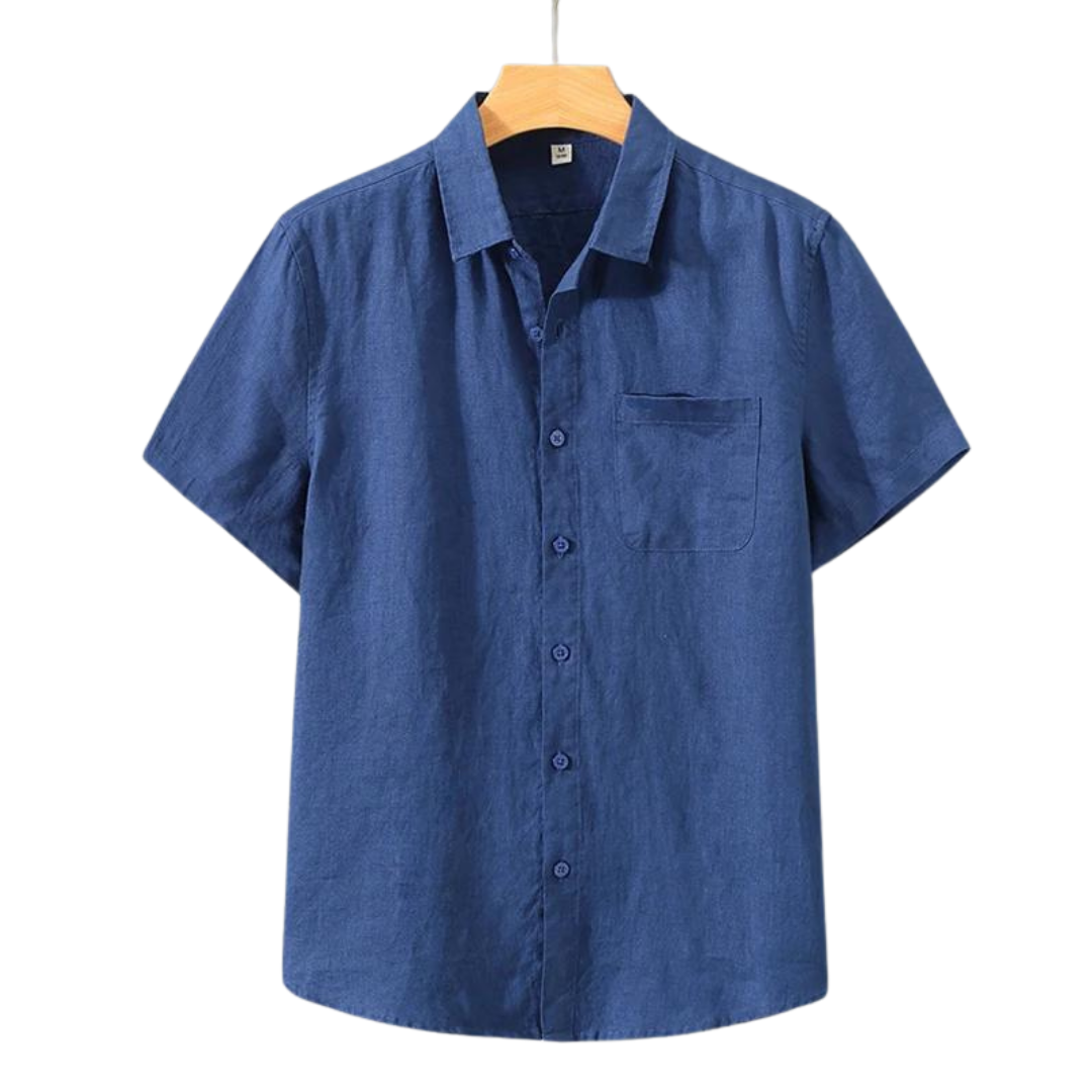 LINEN SHIRT (SHORT SLEEVE)