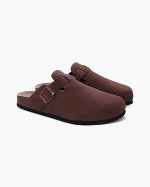 LINEAGE SUEDE CLOGS