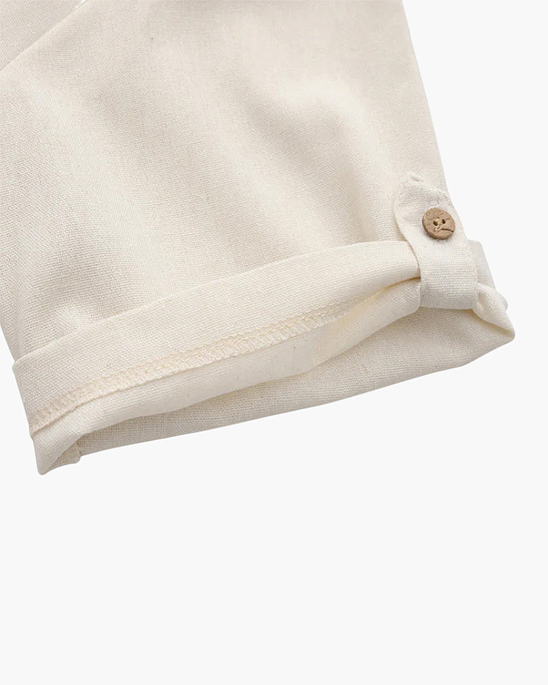 ESSENTIAL LINEN POLO