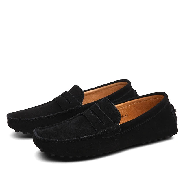 SUEDE MARINA LOAFERS
