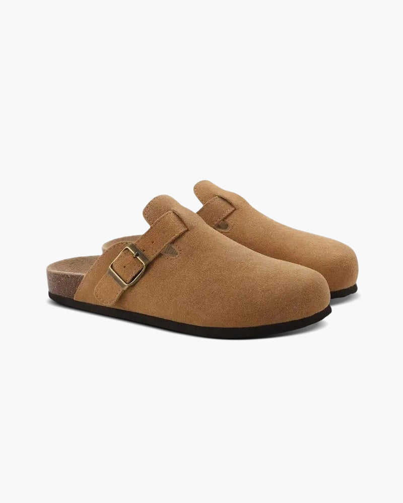 LINEAGE SUEDE CLOGS