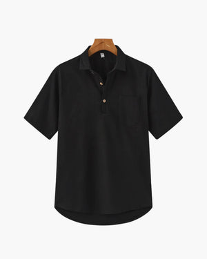 ESSENTIAL LINEN POLO